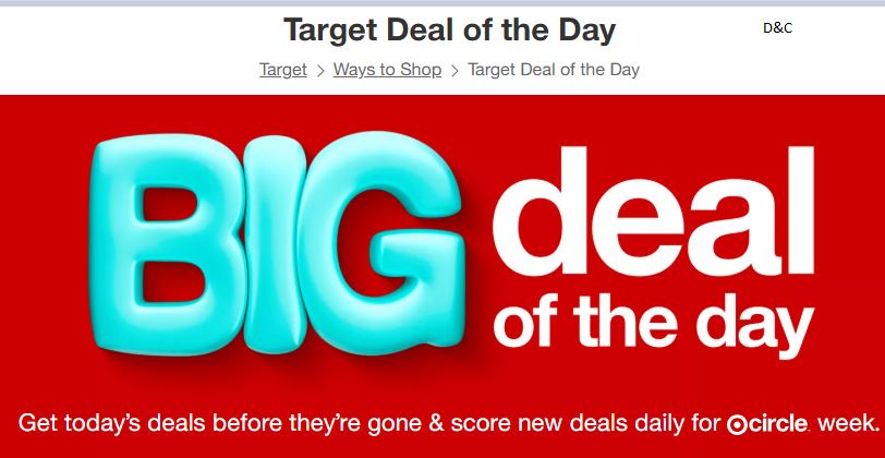 Target 🎯 Deal of the Day