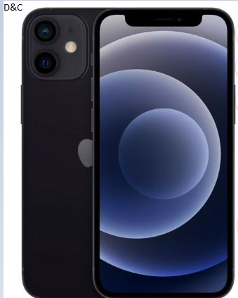 Restored Apple iPhone 12 – Fully Unlocked – 64 GB Black (Refurbished)