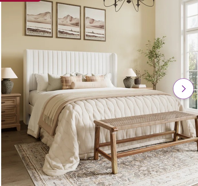 Adan Modern Velvet Task Chair with Wood Frame and Back