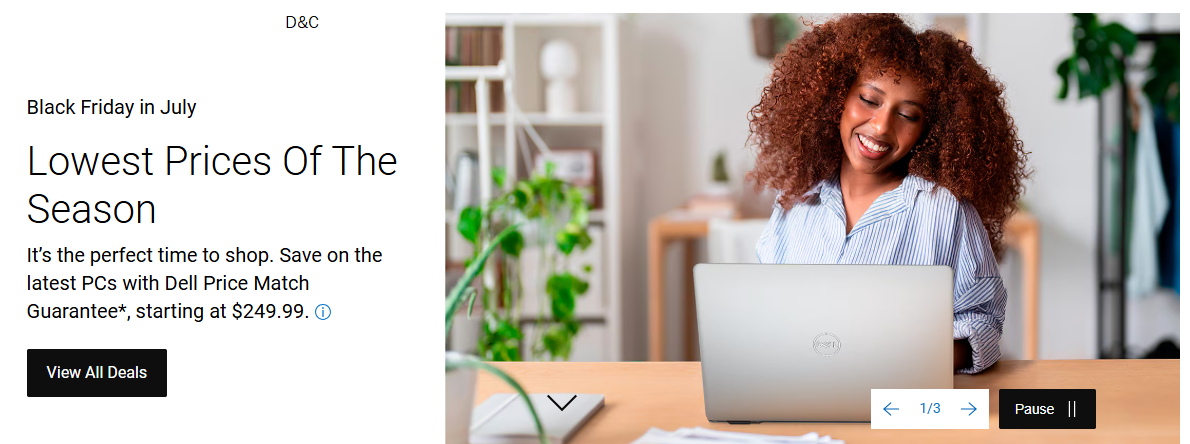 Dell Black Friday in July Sale