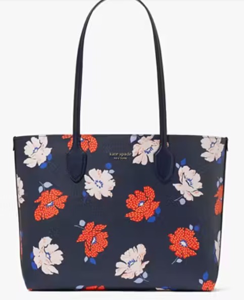 Bleecker Dotty Floral Large Tote$87