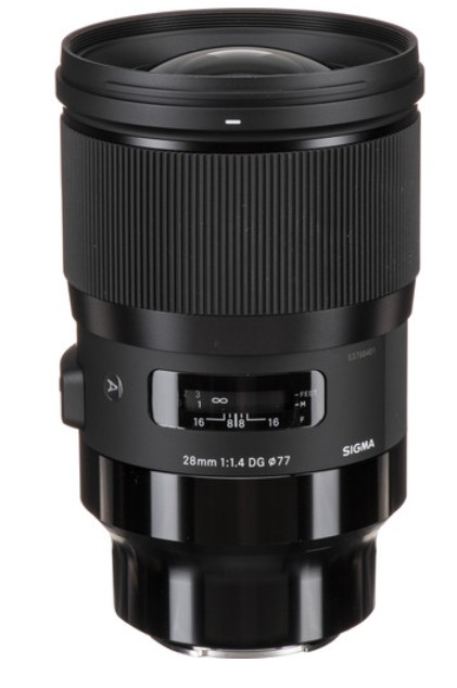 Sigma 28mm f/1.4 DG HSM Art Lens (Sony E)