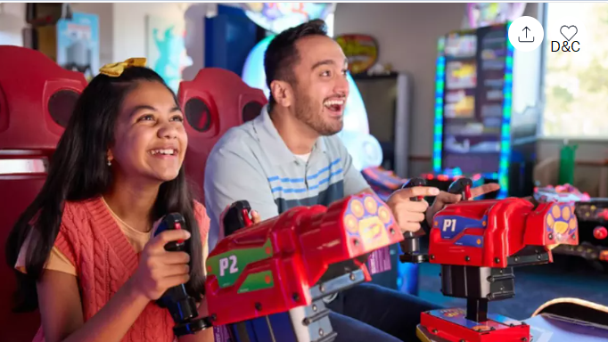 Chuck E. Cheese Family Play & Pizza Package!