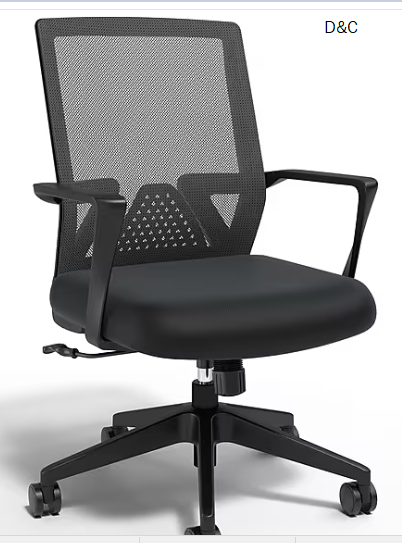 Staples Cartwright Ergonomic Fabric Swivel Task Chair, Black (ST62400)