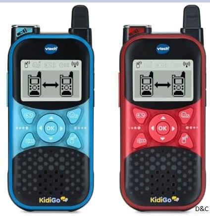 VTech KidiGo Walkie Talkies DX for Kids Ages 4 Years and up