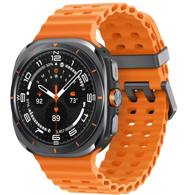 Samsung – Galaxy Watch Ultra Titanium Smartwatch 47mm LTE – Titanium Gray – (2024)