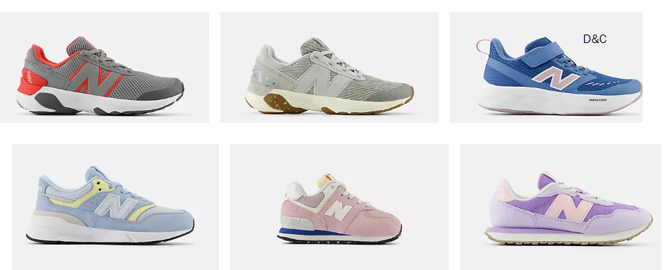 Kids New Balance shoes 2 for $60
