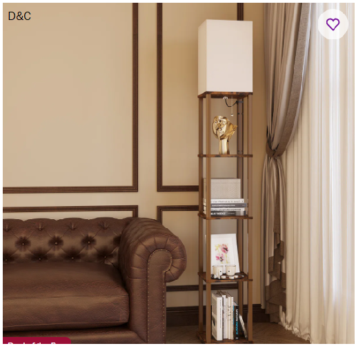 70.07” Column Floor Lamp