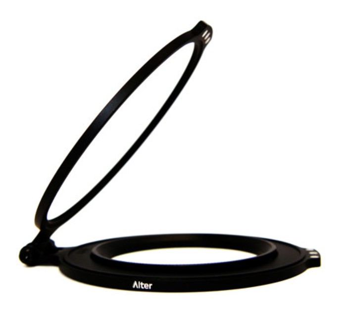 Alter 43mm Rapid Filter System with Lens Mounting Ring, Black