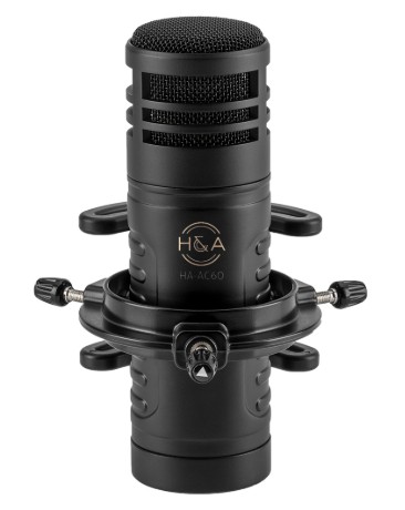 H&A AC60 Hypercardioid Dynamic Studio Broadcast Microphone