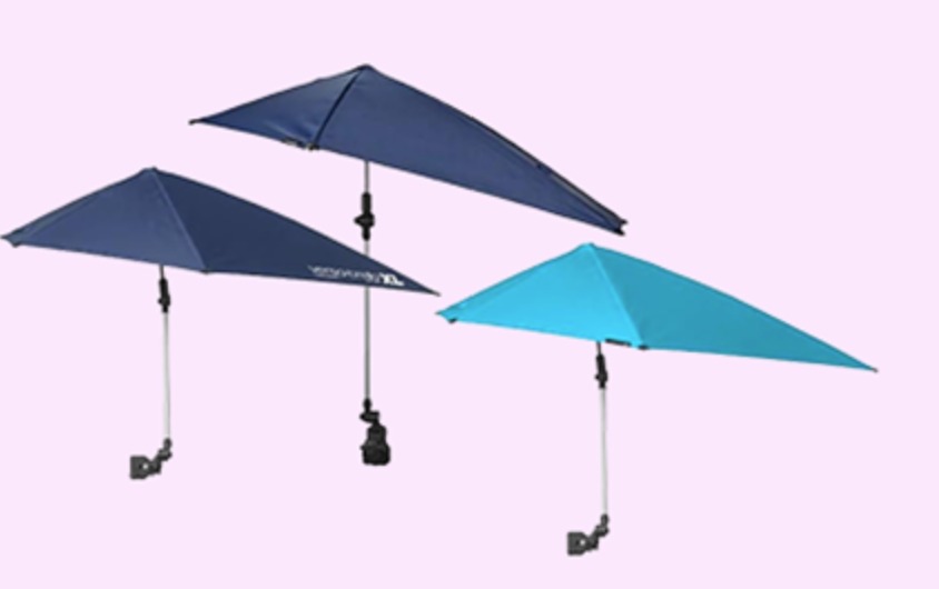Sport-Brella Versa SPF 50+ Adjustable Umbrella with Universal Clamp for $12
