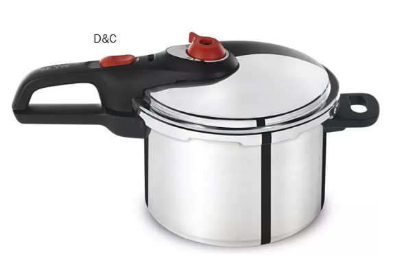 Secure Aluminum 6-Qt. Stovetop Pressure Cooker