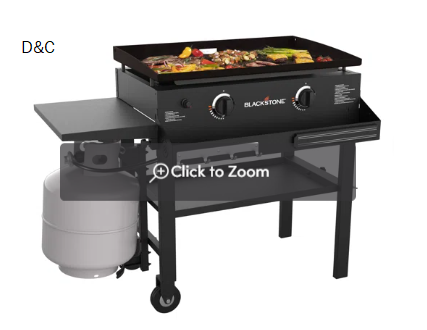 Blackstone 28″ Griddle with Front Shelf and Soft Cover