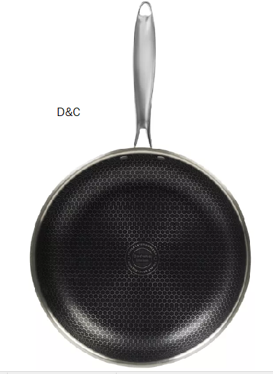 Glidesteel 12″ Nonstick Stainless Steel Frypan