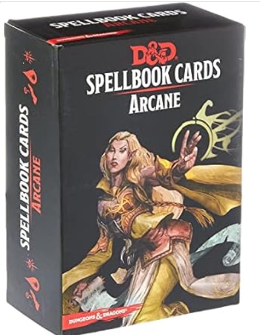 Dungeons & Dragons – Spellbook Cards: Arcane (257 cards), 168 months to 1200 months
