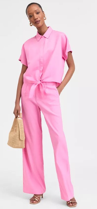 Women’s Tie-Front Blouse