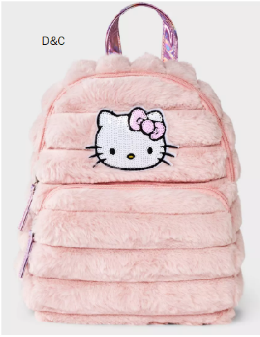 Toddler Girls’ Hello Kitty Backpack – Light Pink