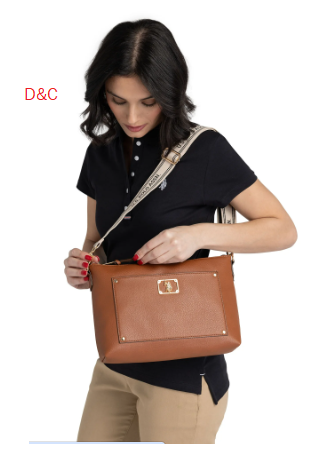 Sadlier 76 in. Square Arm 3-Seater Removable Covers Sofa in Cognac Brown