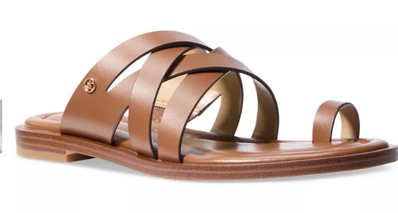 Nora Toe Ring Leather Sandals