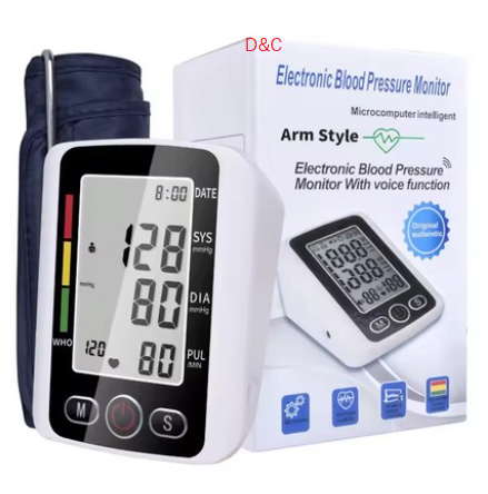 Blood Pressure Monitor Digital Monitor Upper Arm Automatic Heart Rate Monitor