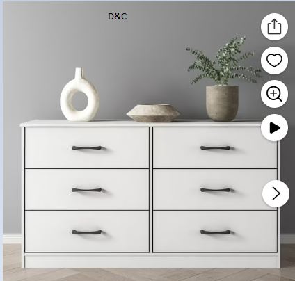 Better Homes & Gardens Brookbury 4 Piece Outdoor Wicker Patio Sectional Dining Set, Gray Cushions