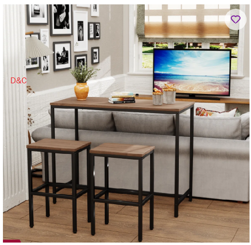 Reitz 2 – Person Four Leg Dining Set (Set of 3)