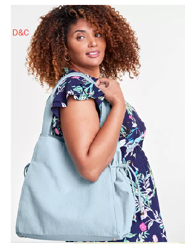 On 34thJyll Medium Denim Shoulder Bag with Pouch, Exclusively at Macy’s