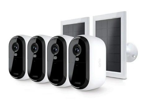 Arlo Wireless 2K HDR Essential 2nd Generation Outdoor Security Cameras, 4pk.