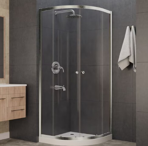 Pinmoco 42″ Reversible L-Shaped Gaming Desk with Monitor Stand, LED Lights& Headset Hooks, Home Office, Carbon Fiber Black