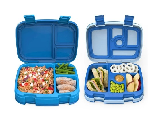 One Bentgo Fresh and One Bentgo Kids Lunch Box, Choose Color
