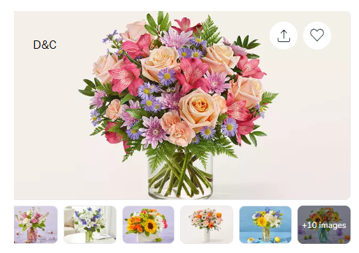 ProFlowers Radiantly Fresh Flowers & Gifts with Same Day Delivery Up to 60% Off