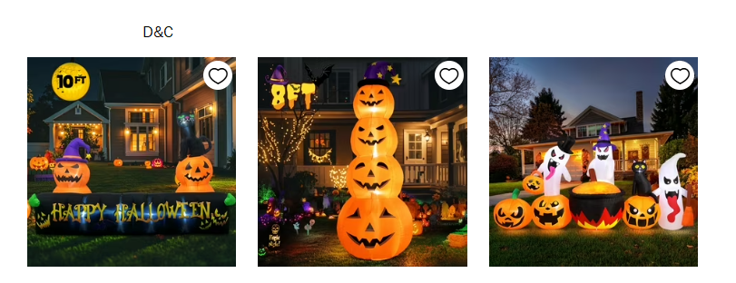 Halloween InflatablesAs low as $19