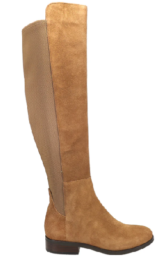 Isabelle Over The Knee Round Toe Zippered Boots