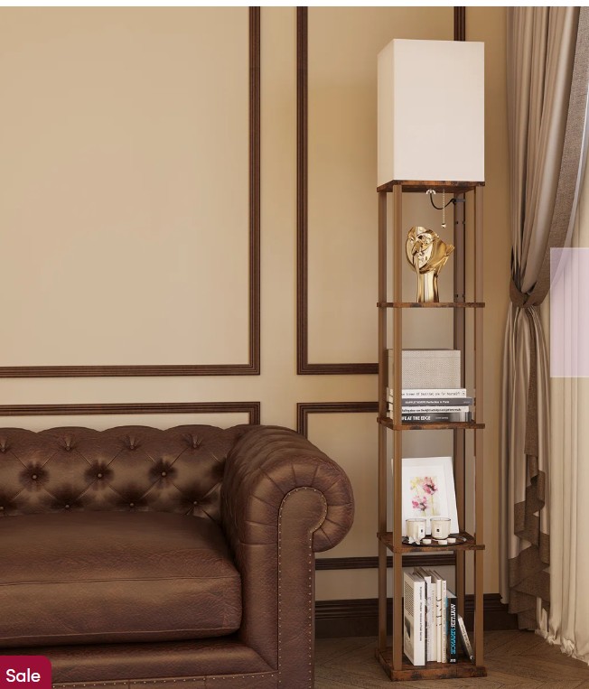 70.07” Column Floor Lamp