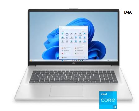 HP – 17.3″ HD+ Laptop – Intel Core i3 – 8GB Memory – 256GB SSD – Natural Silver