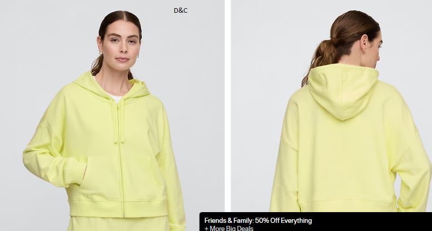 GAP Oversized Zip Hoodies Shipped!