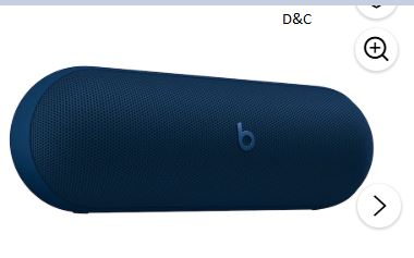 Beats Pill Waterproof Built-in Microphone Wireless Bluetooth Portable Speaker, Navy Blue