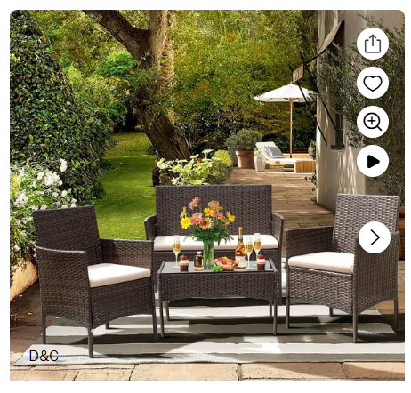 Linsy Home Sectional Sofa for Living Room, U-Shaped Sofa Couch with Corduroy Fabric, 4 Seat Sofa with Double Chaise for Apartment, Dark Gray