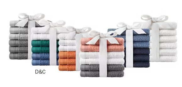 Home Expressions 6pc Washcloth Set