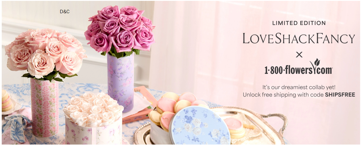 This limited edition LoveShackFancy Flowers Collab is stunning!