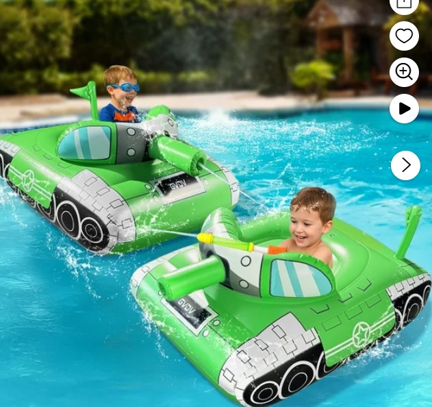 Amy and Annette Blue and White Sapphire Teardrop Drop & Dangle Earrings in 18K White Gold Plated