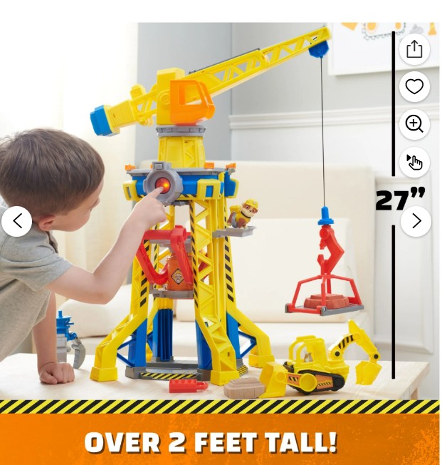 PAW Patrol: Rescue Wheels Super Loop Tower HQ with Lights, Sounds, Vehicle & Figure