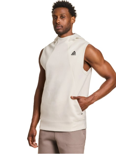 Reebok Men’s and Big Men’s Credentials Sleeveless Hoodie, Size S-3XL