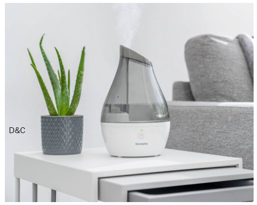 Holmes 0.5gal Virtually Silent Ultrasonic Cool Mist Humidifier