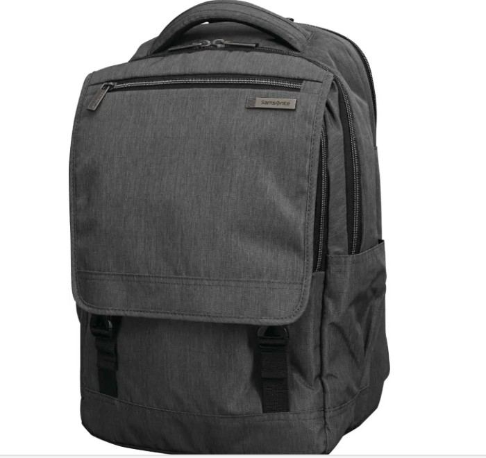 Samsonite – Modern Utility Laptop Backpack for 15.6″ Laptop – Charcoal/Charcoal Heather