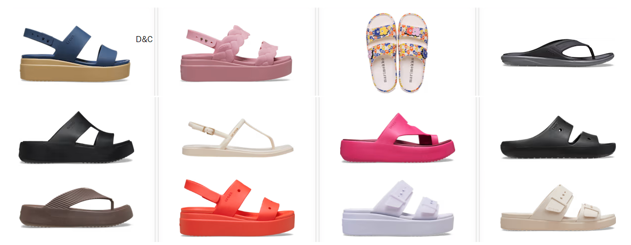 Crocs Sandals Starting at $19.99
