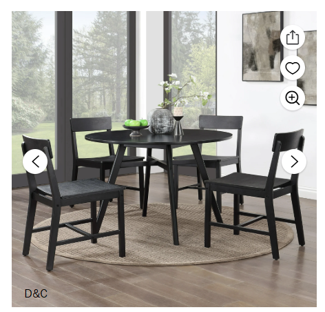 Better Homes & Gardens 4-Piece Bamboo Melamine Salad Serving Bowl and Utensil Set with Acacia Wood Lid, Grey