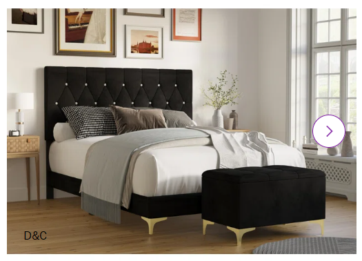 Lozena 50-Inch Corduroy Cloud Chaise Lounge Chair Indoor, No Assembly Required