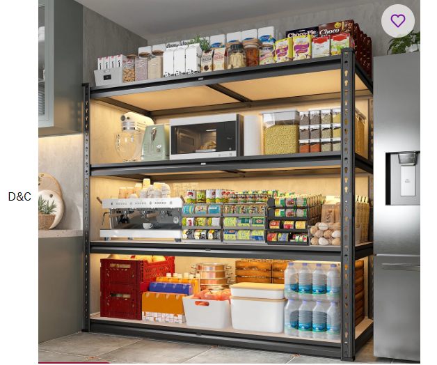 20″D X 40″W Shelving Unit Loads 2000Lbs, Heavy Duty Garage Shelving, Adjustable Metal Storage Shelves