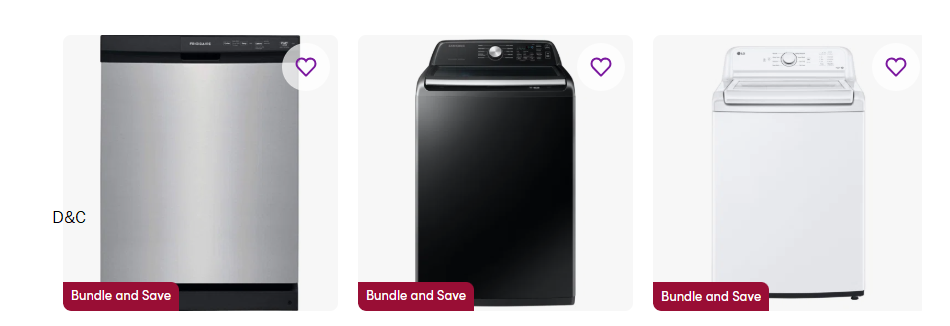 buy more, save more on appliances